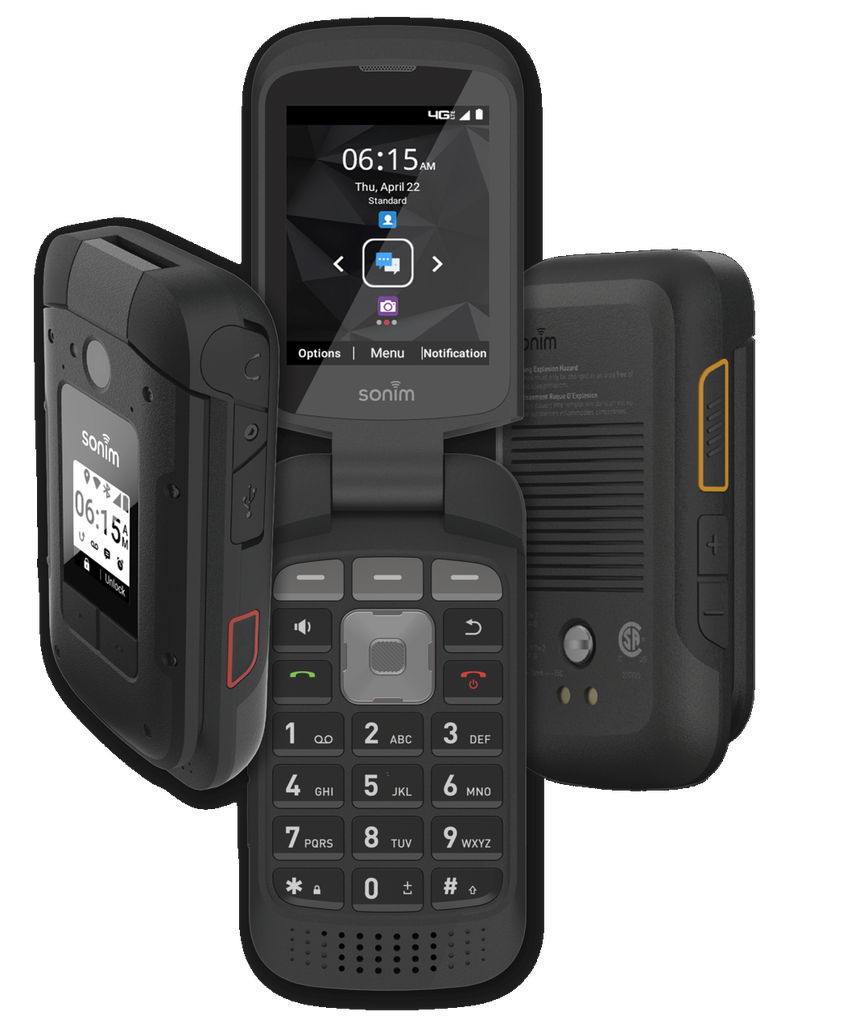 Sonim XP3 Plus Rugged Flip Phone Compass Canada